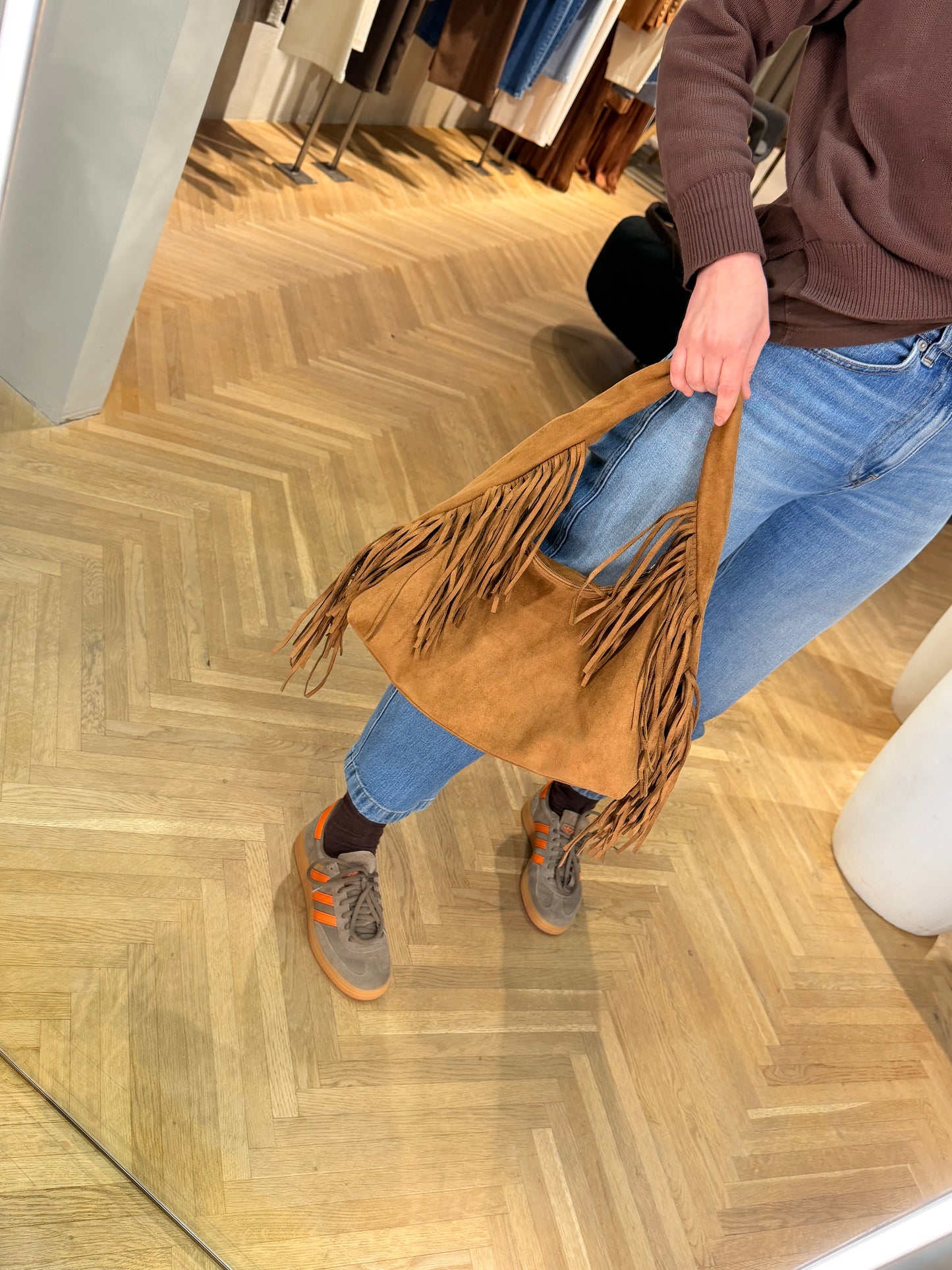 Borsa con frange