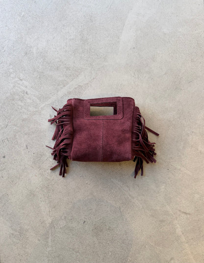 BORSA MINI FRANGE CON TRACOLLA