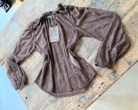 CAMICIA PIZZO
