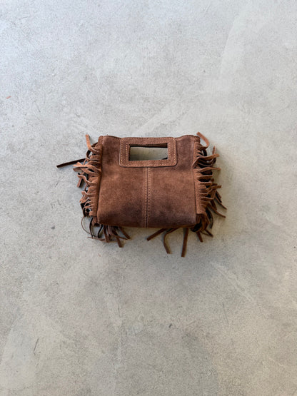 BORSA MINI FRANGE CON TRACOLLA