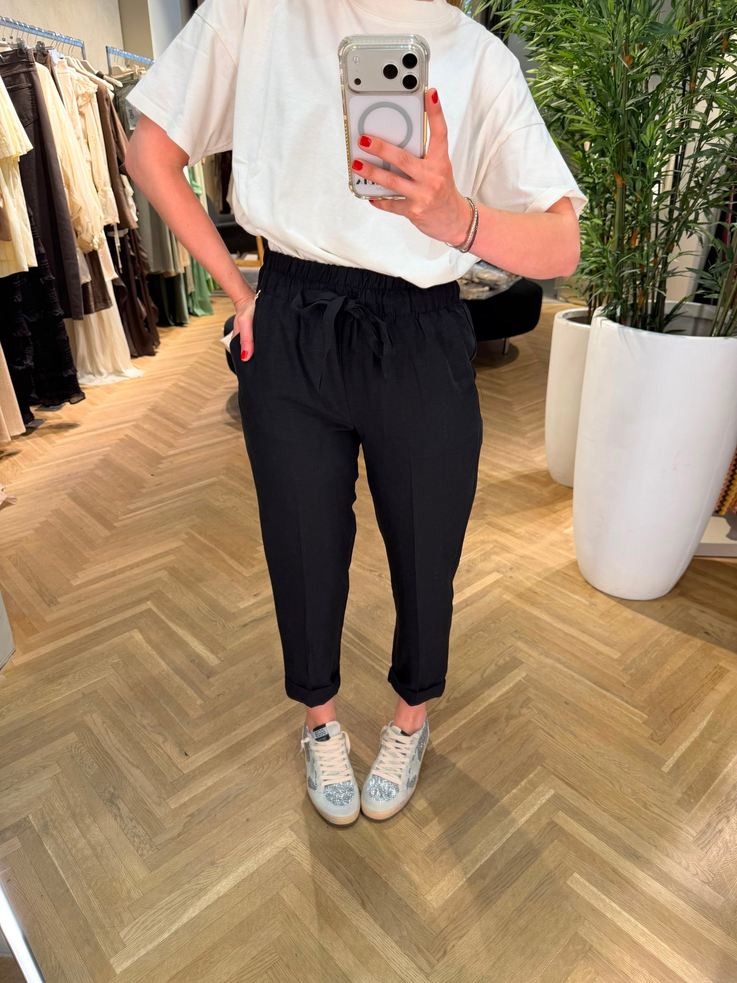 PANTALONE LINO/VISCOSA