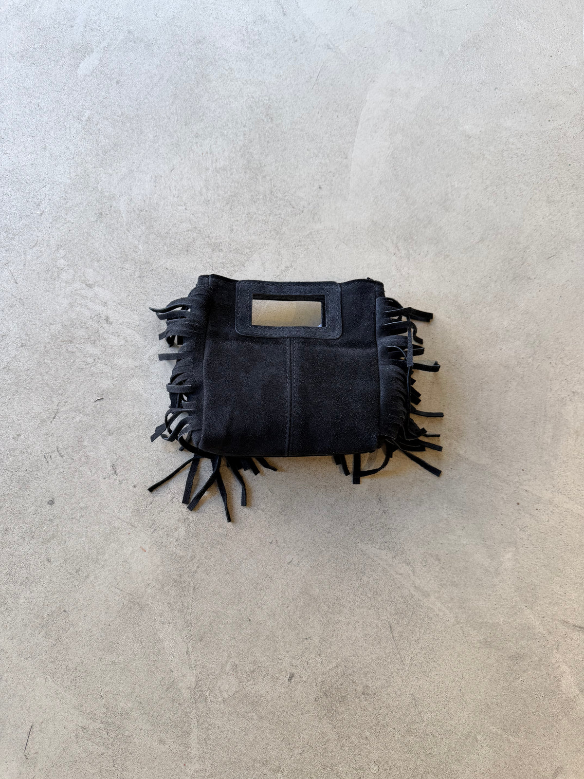 BORSA MINI FRANGE CON TRACOLLA