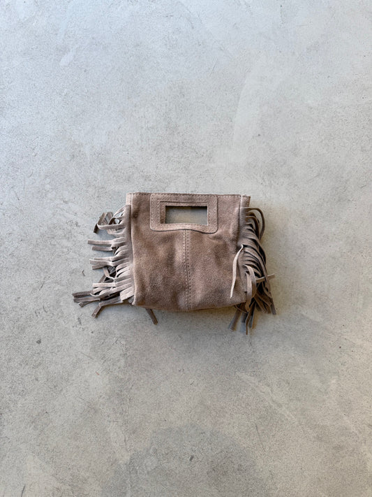 BORSA MINI FRANGE CON TRACOLLA