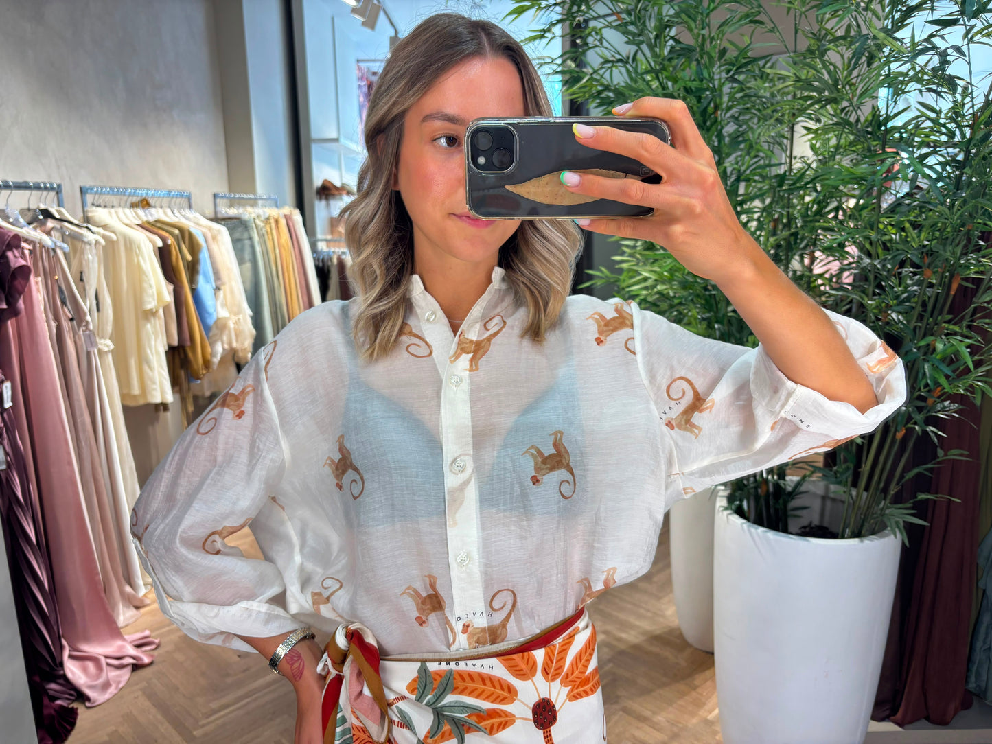 CAMICIA scimmie