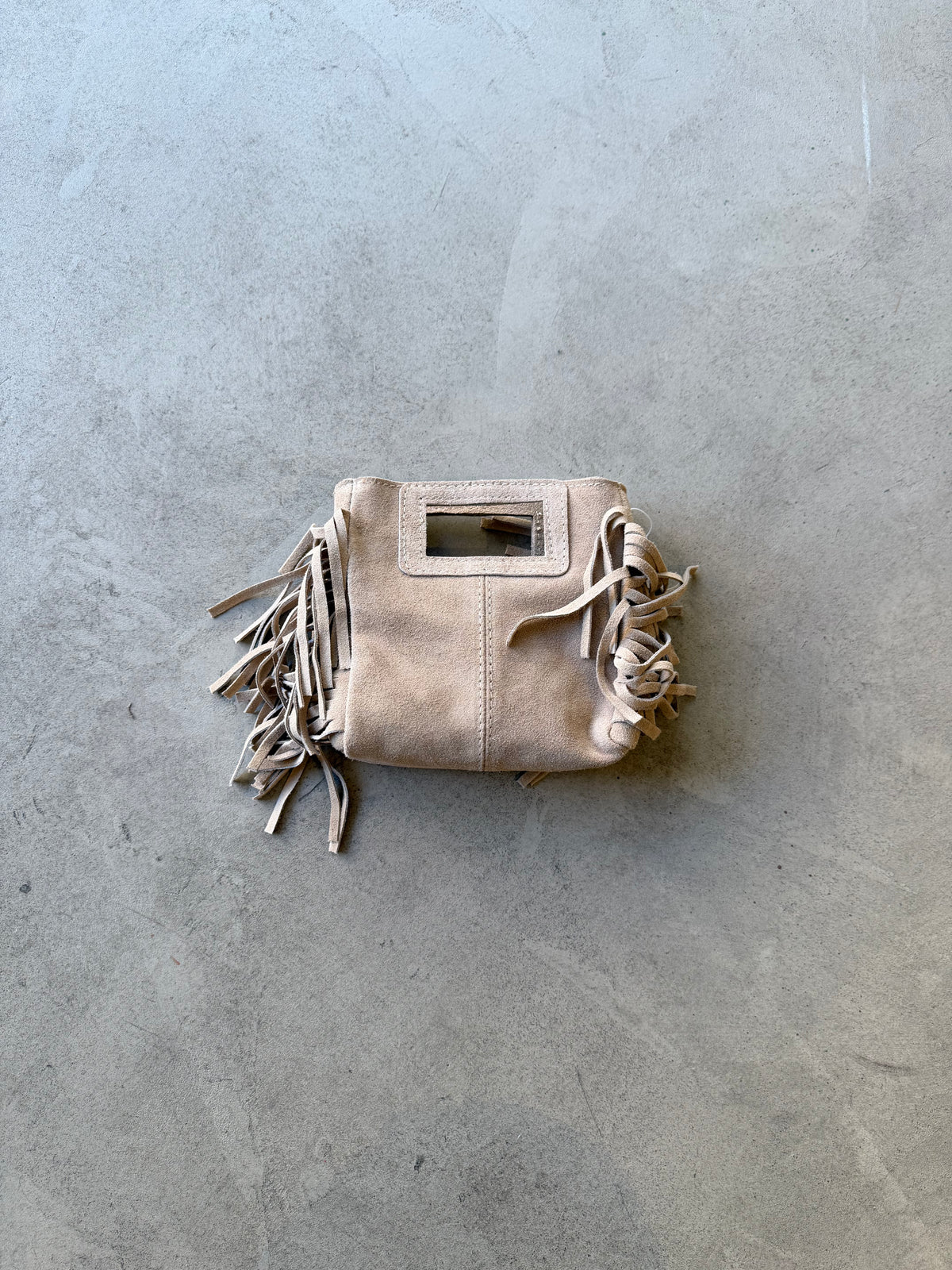 BORSA MINI FRANGE CON TRACOLLA