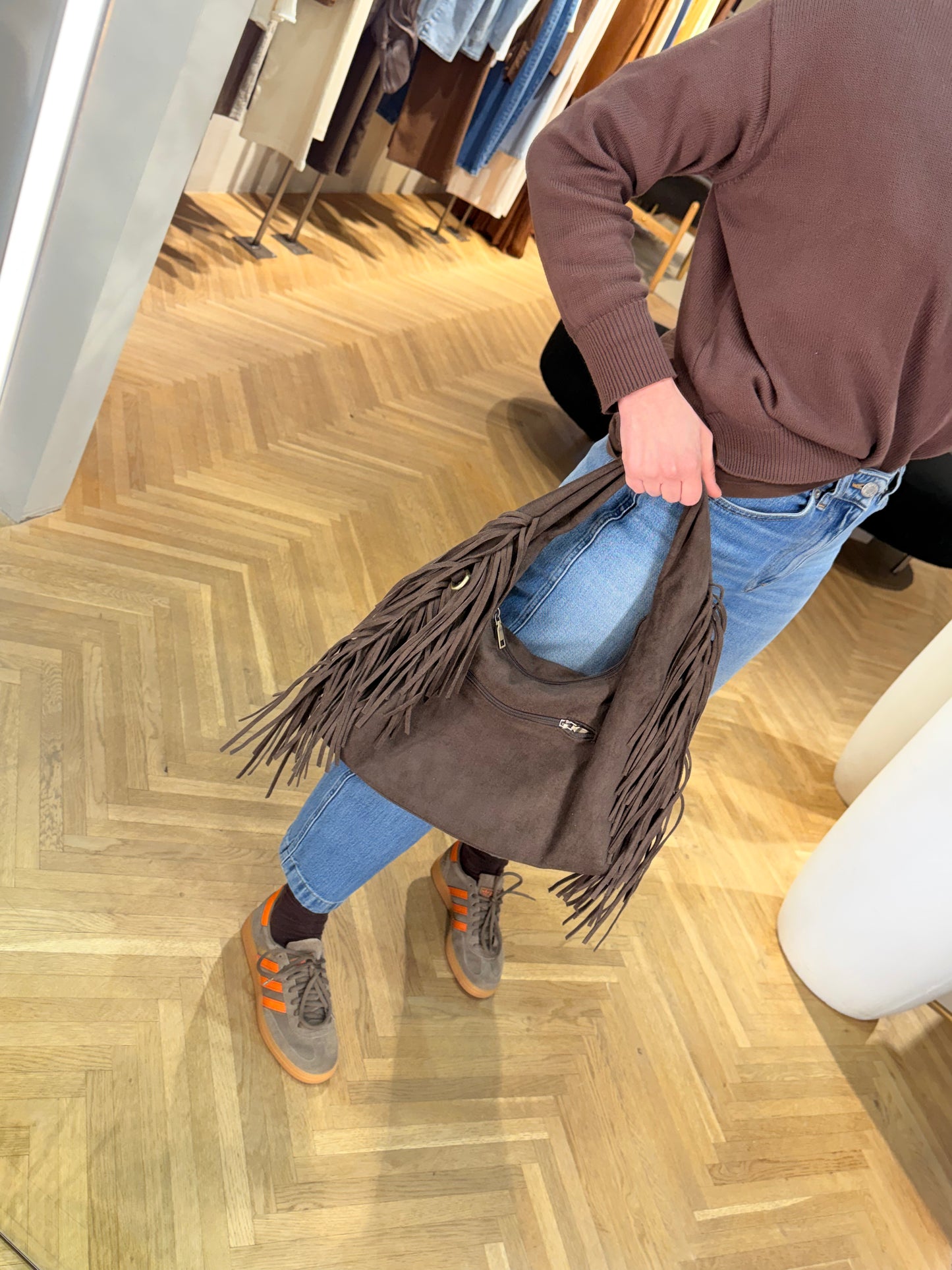 Borsa con frange