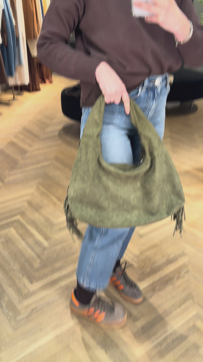 Borsa con frange